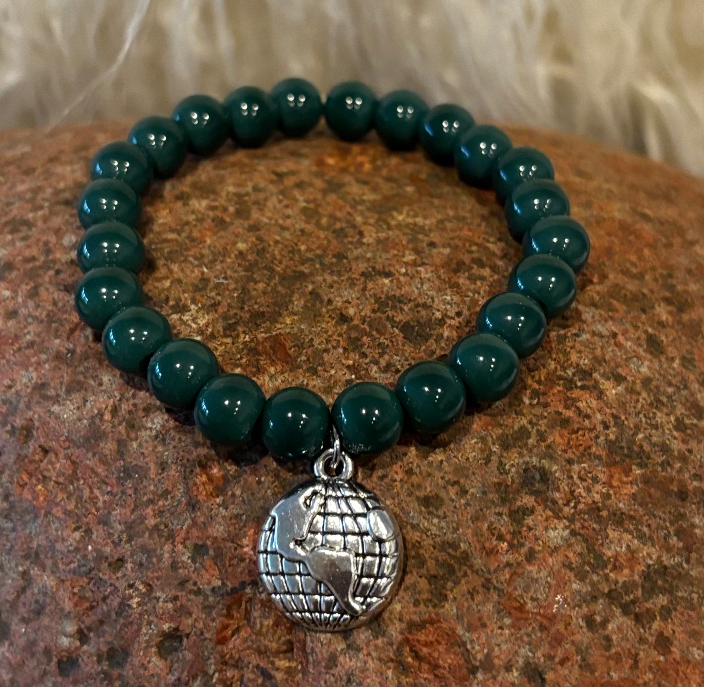 India Agate Chakras EARTHLY BEADS