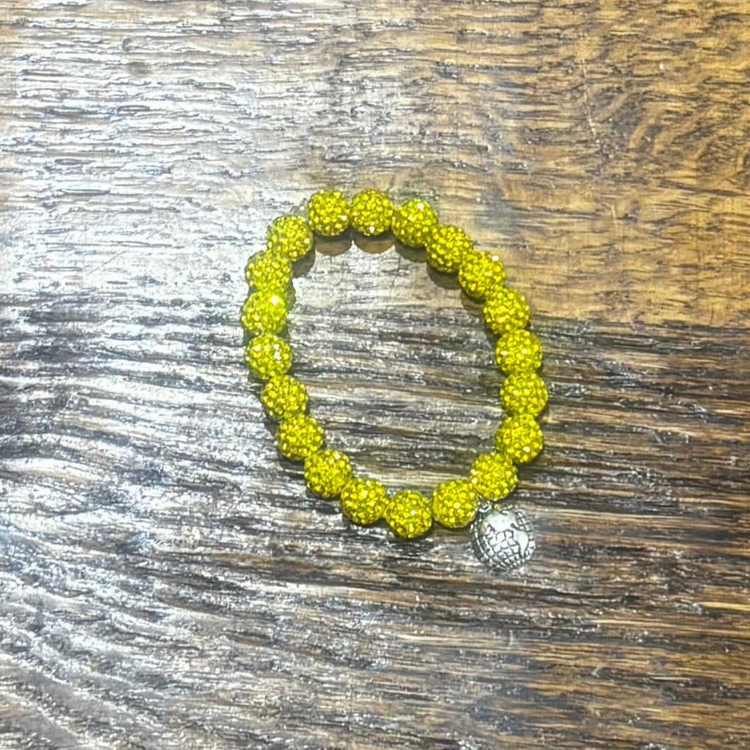Yellow Rhinestone EARTHLY BEADS ®