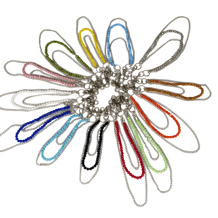 RHINESTONE-PANTS-CHAIN EARTHLY BEADS