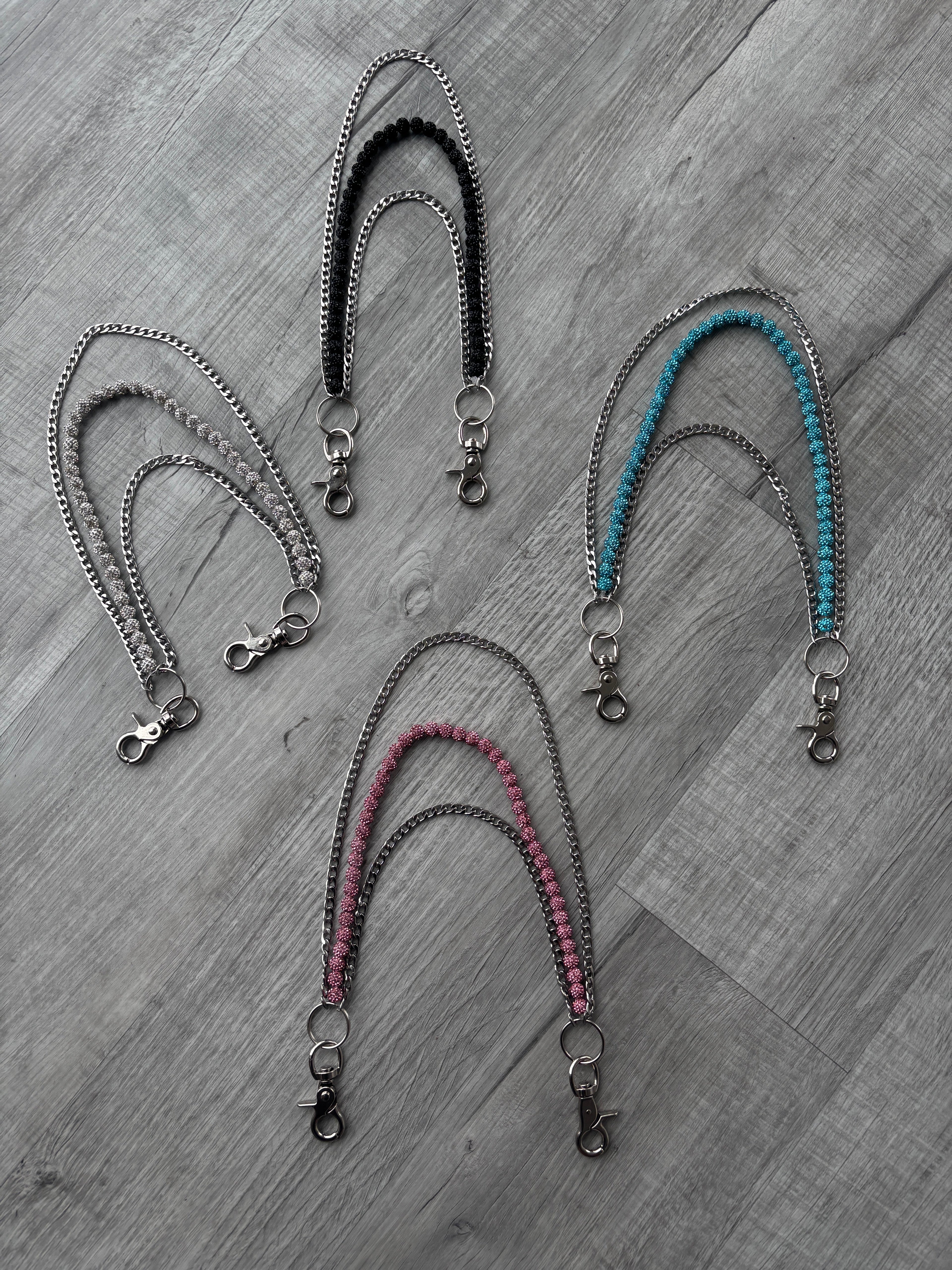 RHINESTONE-PANTS-CHAIN EARTHLY BEADS