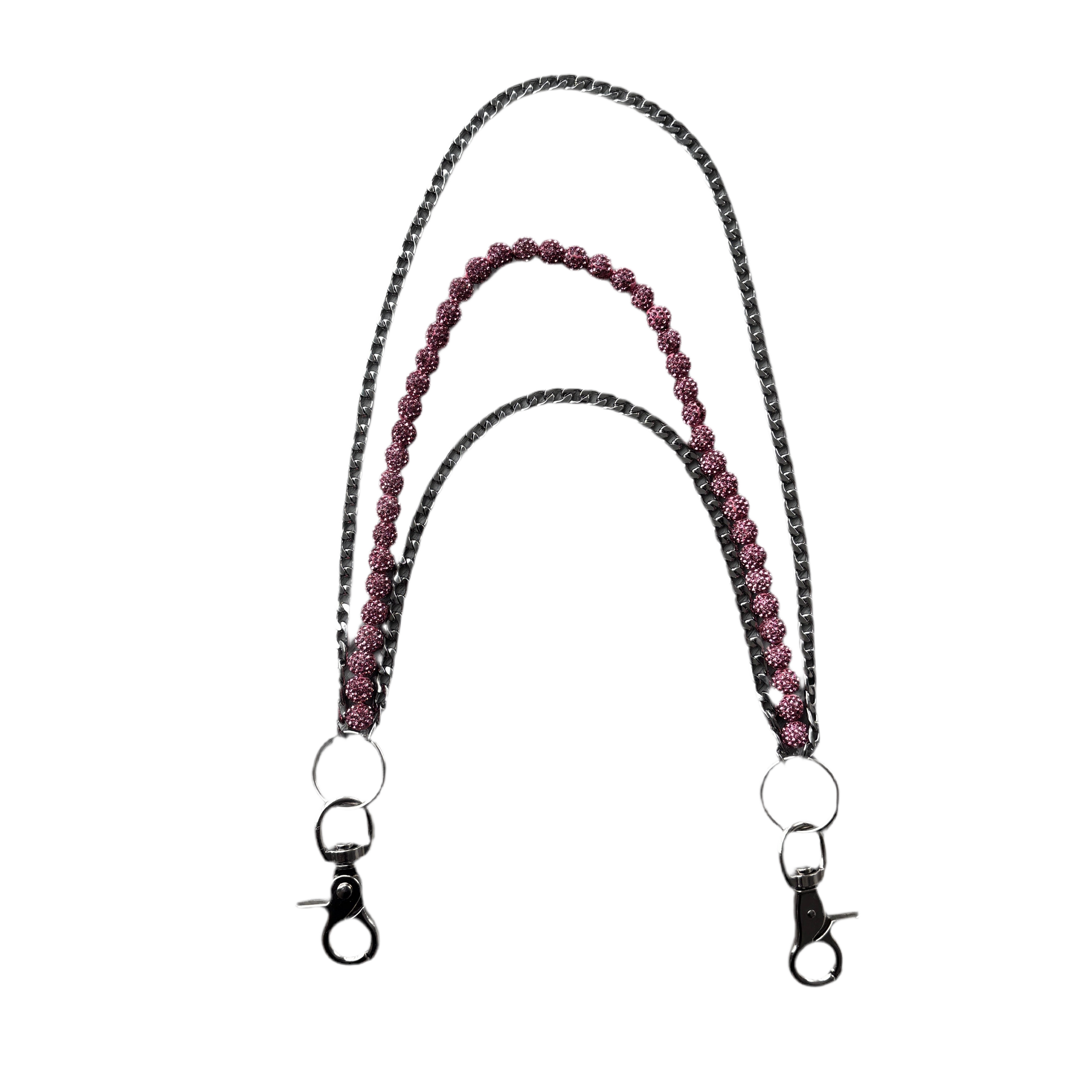 Pink Rhinestone EARTHLY BEADS ®