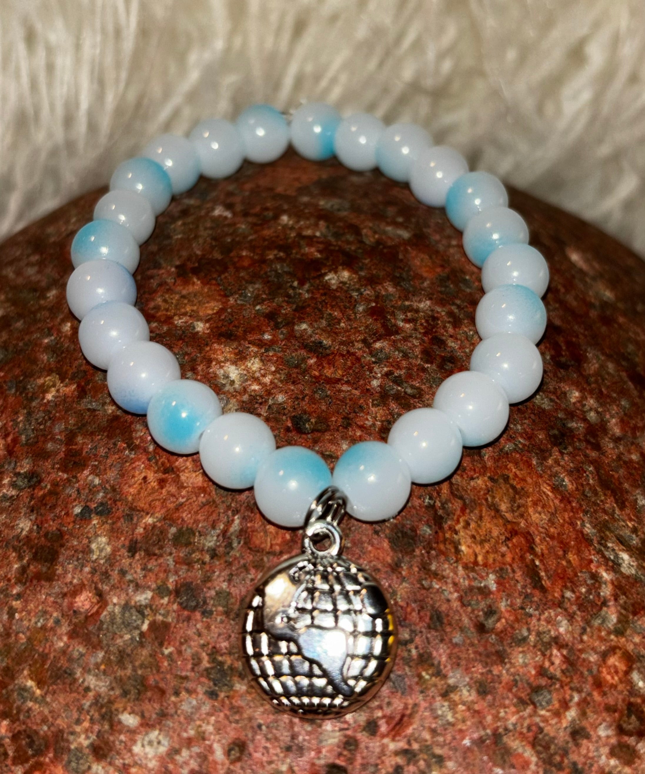 Blue Larimar EARTHLY BEADS