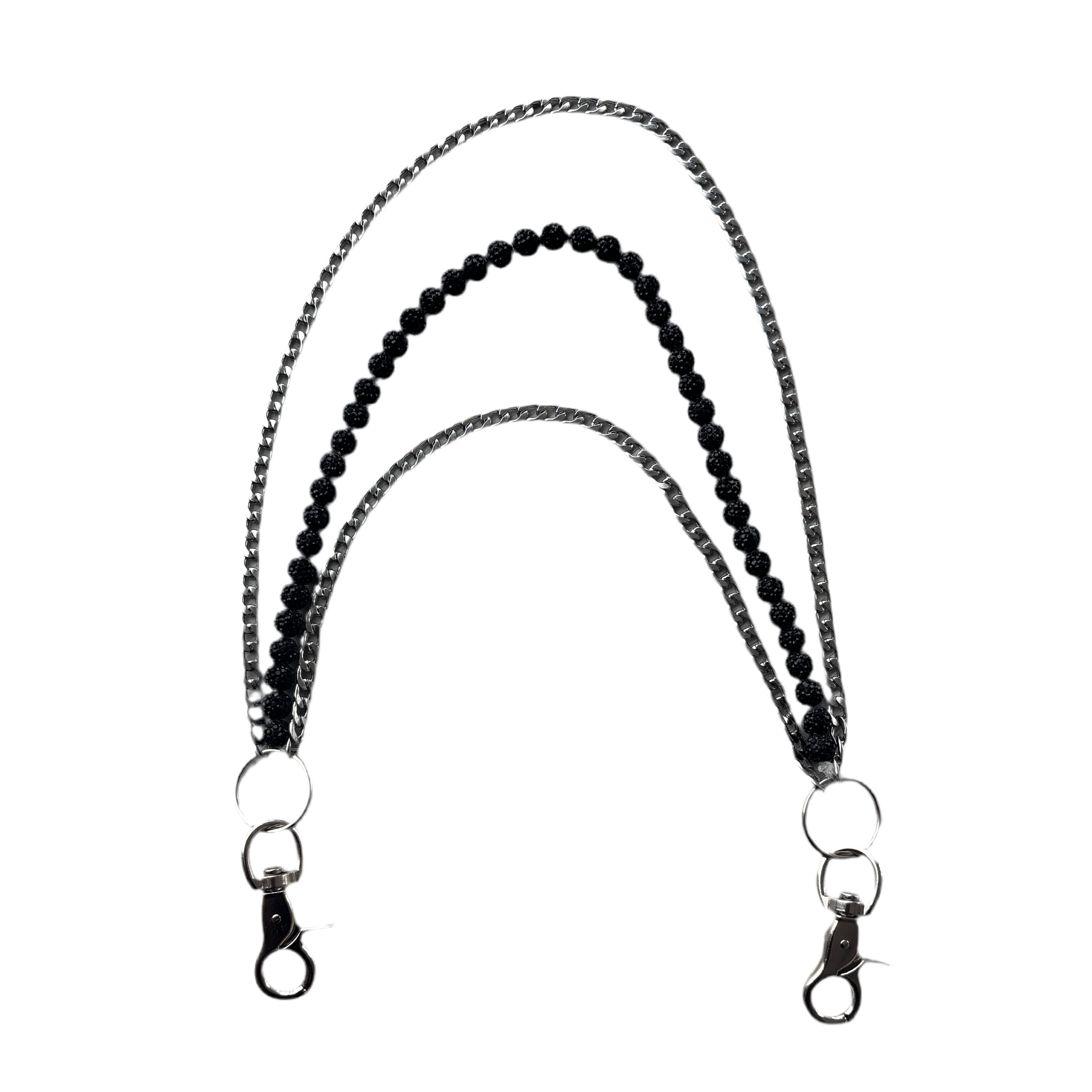 Black Rhinestone EARTHLY BEADS ®