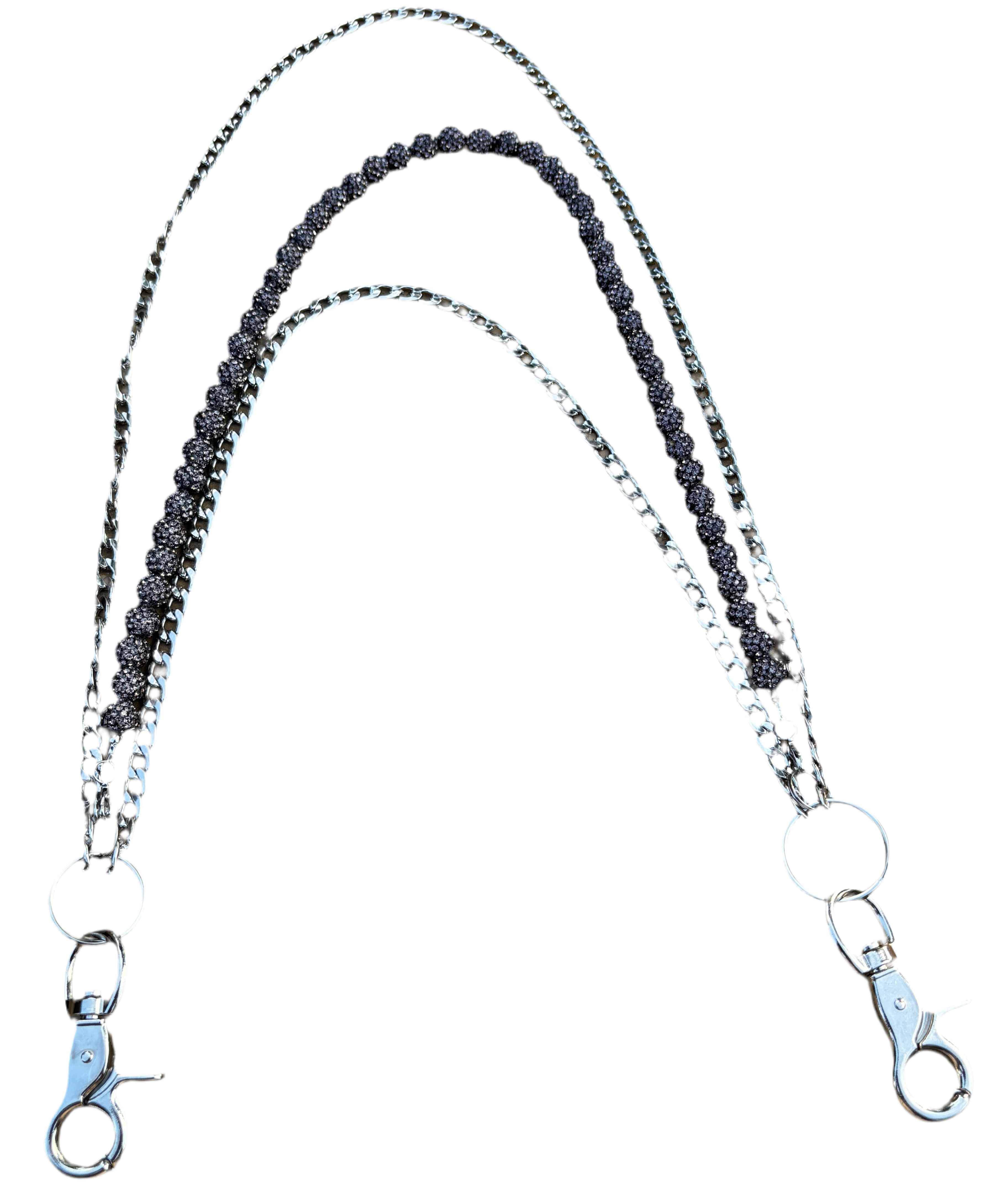 Grey Rhinestone EARTHLYBEADS ®