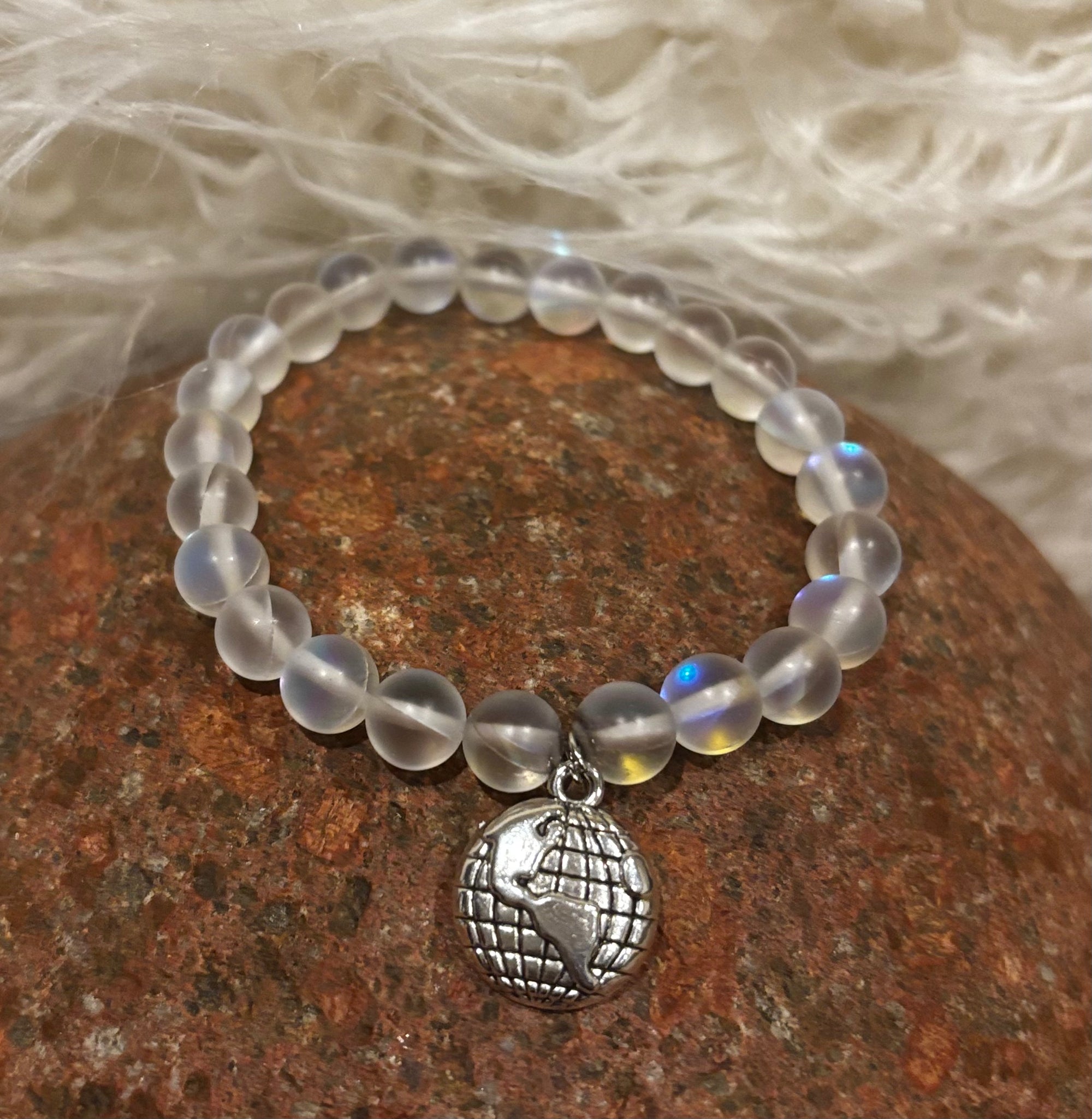 Aura Quartz EARTHLY BEADS