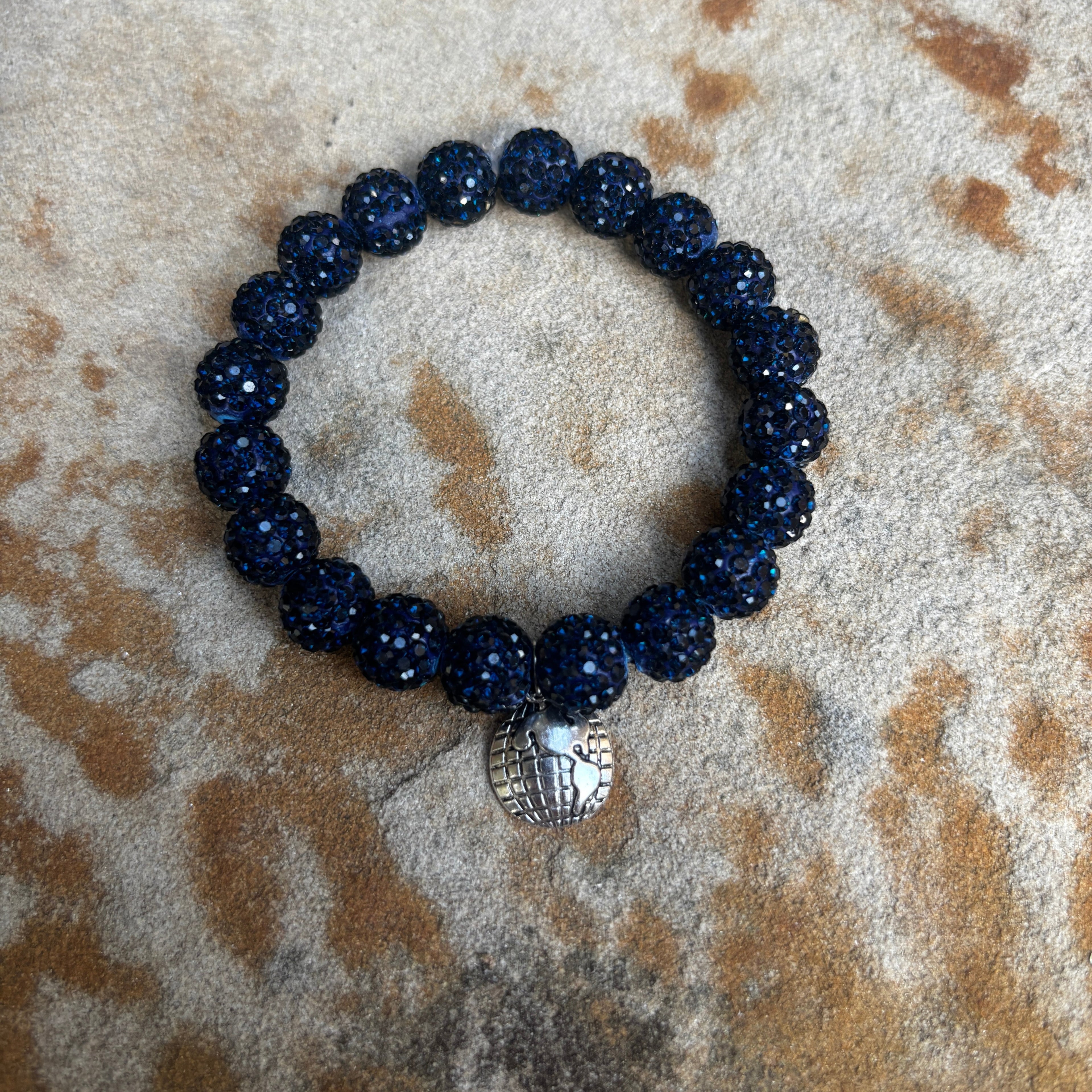 Dark Blue Rhinestone EARTHLYBEADS ®