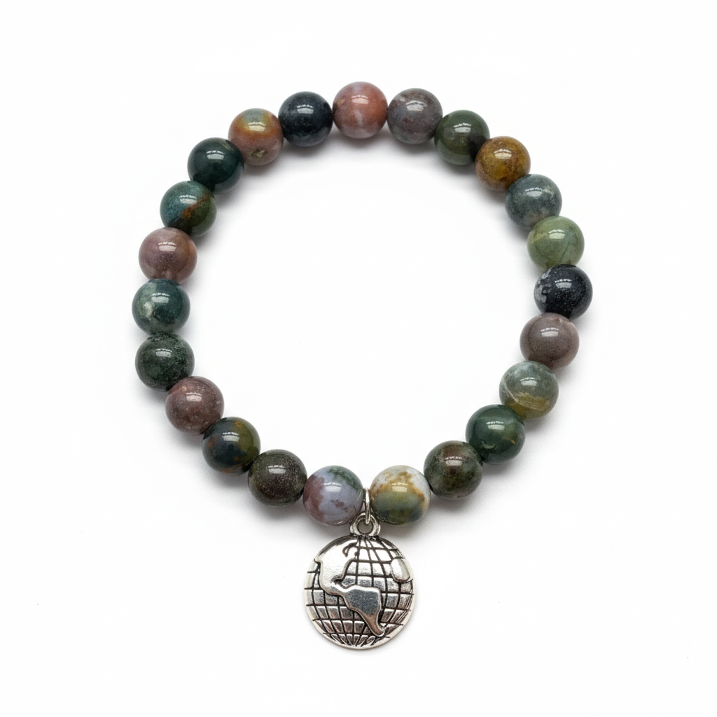 India Agate EARTHLY BEADS
