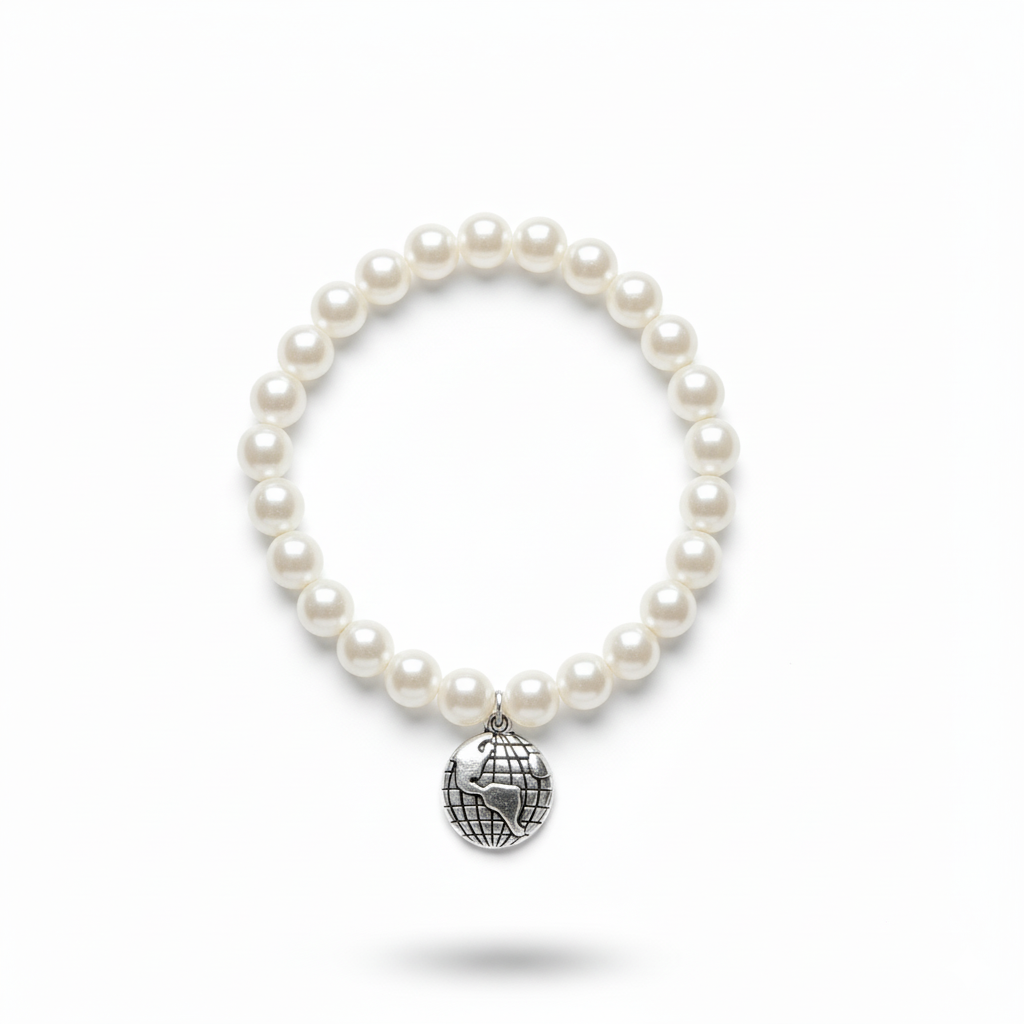 White Pearl EARTHLY BEADS