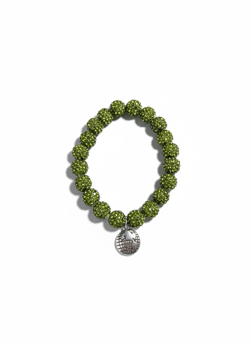 Dark Green Rhinestones EARTHLYBEADS ®