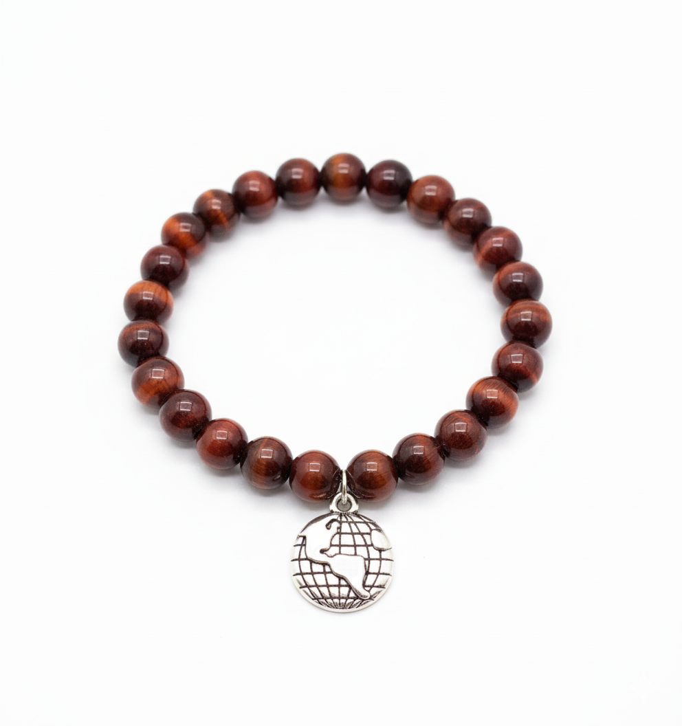 Red Tiger Eye EARTHLY BEADS