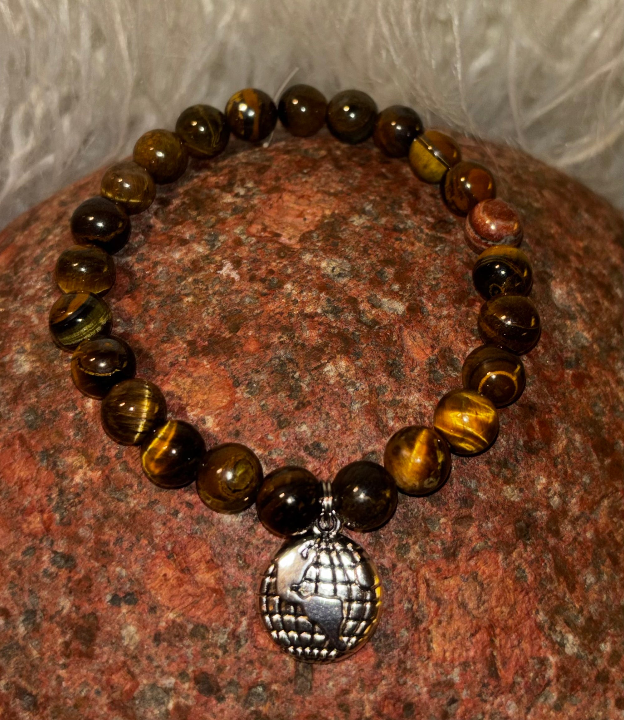 Brown Tigers Eye EARTHLY BEADS
