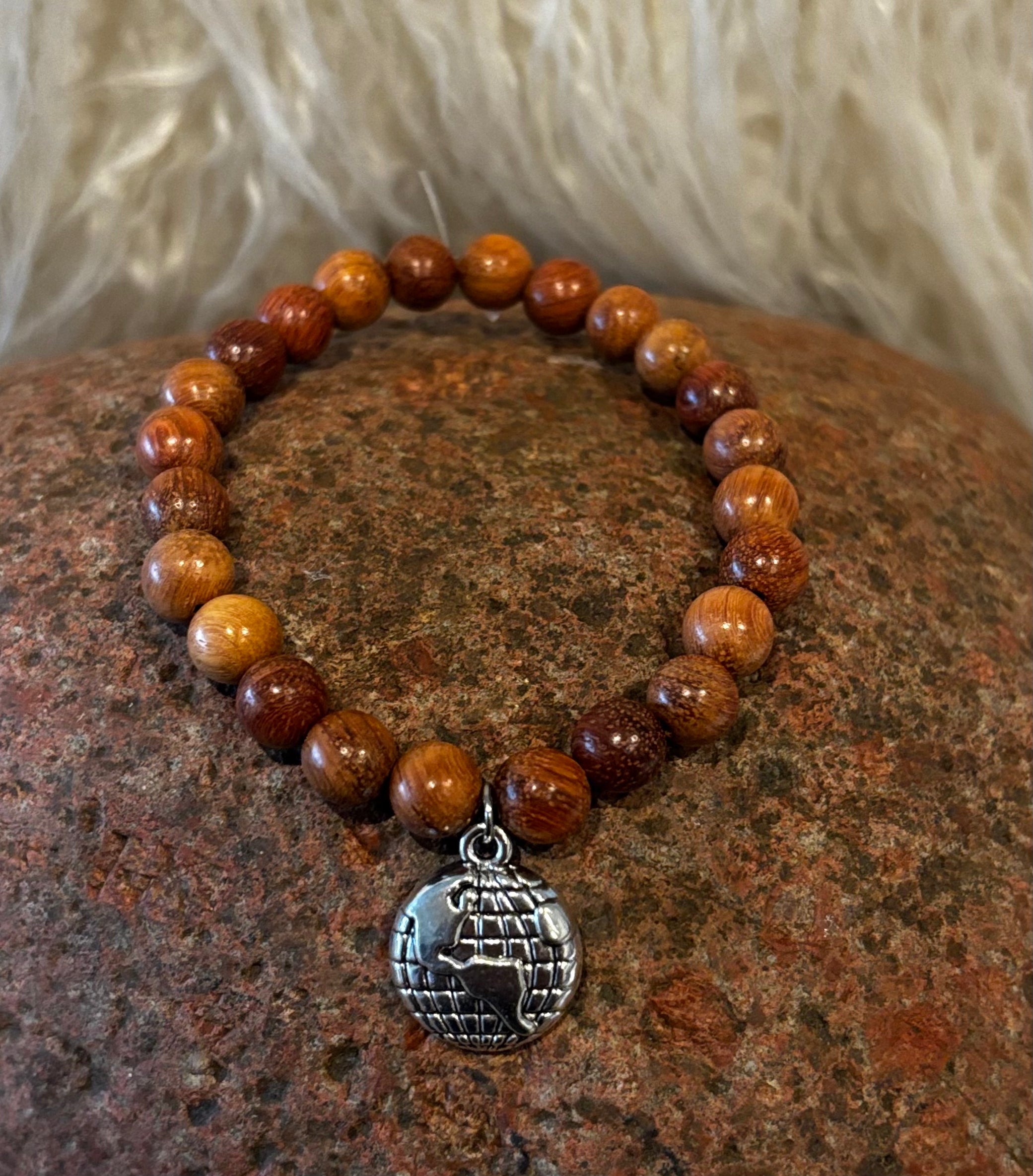 Red Sandalwood EARTHLY BEADS
