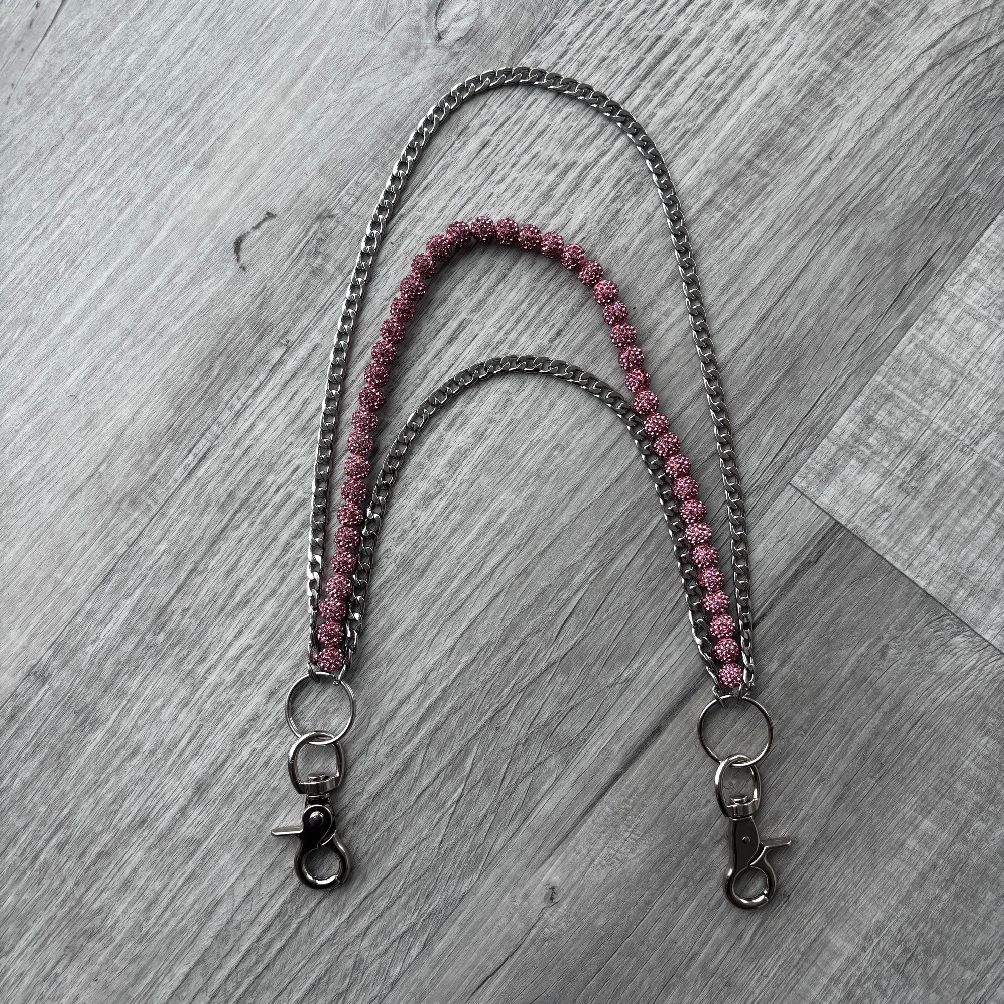 Pink Rhinestone Pants Chain EARTHLY BEADS ®
