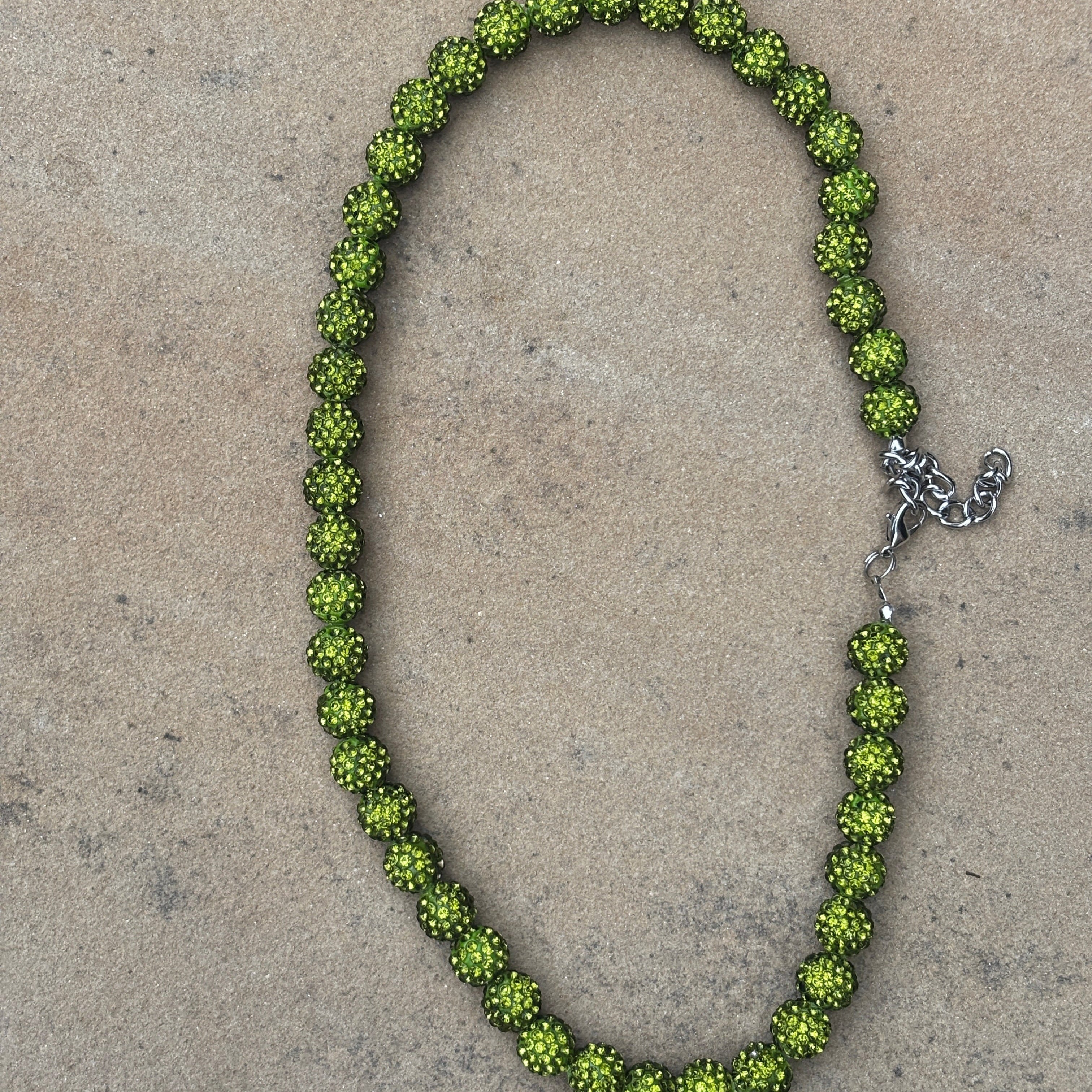 Dark Green Neckless EARTHLYBEADS ®