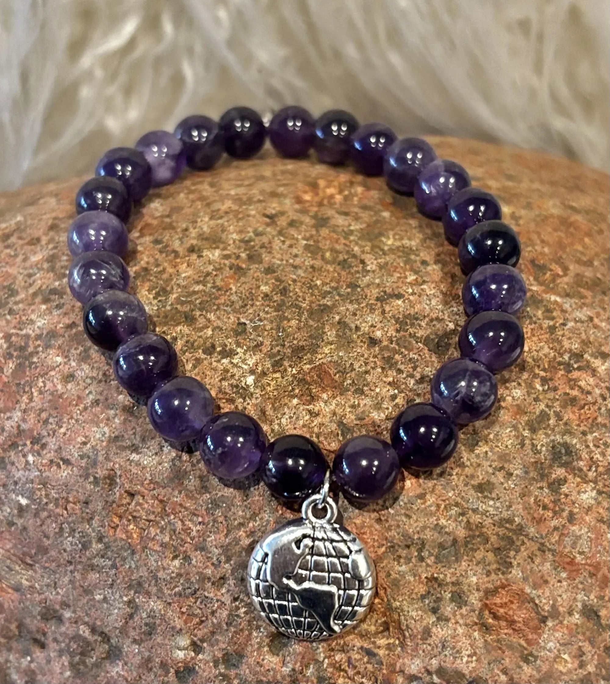 Amethyst Purple EARTHLY BEADS